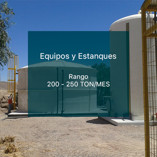 Equipos y Estanques